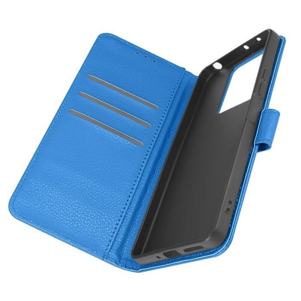 AVIZAR-kotelo Xiaomi Redmi Note 13 5G:lle - Wallet Video Support Blue Blå