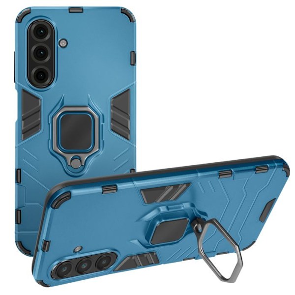 Coque för Samsung Galaxy A26 Med Ringstöd Stöttålig Blå Blå