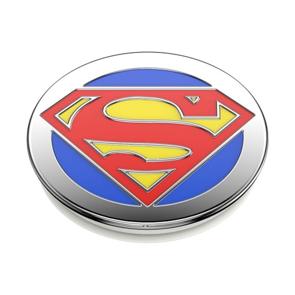 Popsockets Superman emalj smartphone grepp - röd/blå/silver - TU