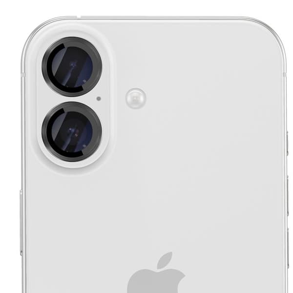 Kamerabeskyttelse til iPhone 17 med Blue Star sort / transparent applikator Svart / Klar