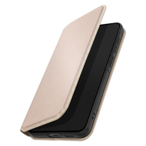 Magnetiskt Flipfodral för Galaxy A57 Ställfunktion Klassisk Edition Guld Gul