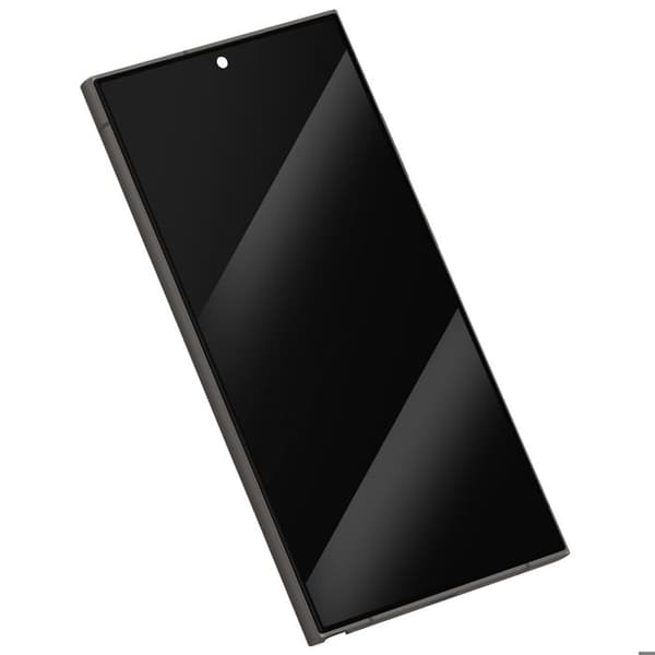 Fuldskærm AMOLED - SAMSUNG - Galaxy S24 Ultra - Service Pack - Sort / Grøn - Dynamic AMOLED 2X Grön