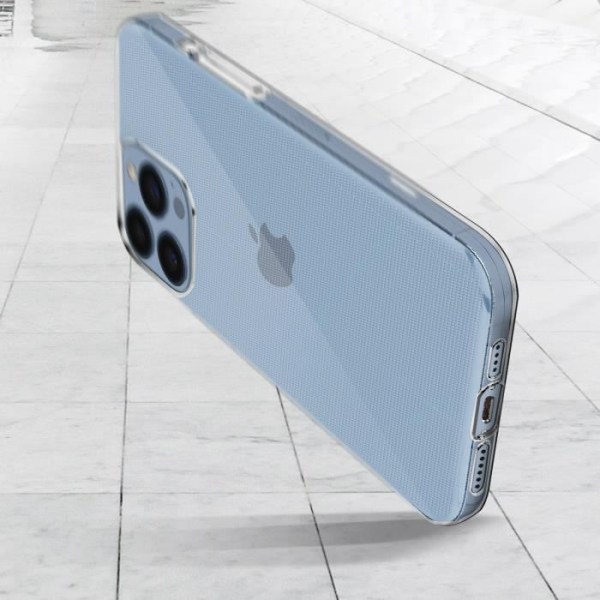 Apple iPhone 13 Pro Silicone Gel Anti-Yellow Mercury Fodral Transparent Vit