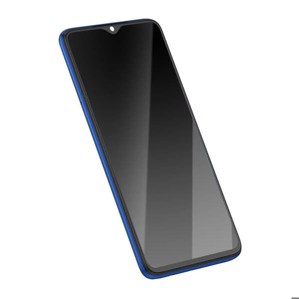LCD-skärm - Xiaomi - Redmi Note 8 Pro - Ersättning - Förmonterad - Blå chassi Blå