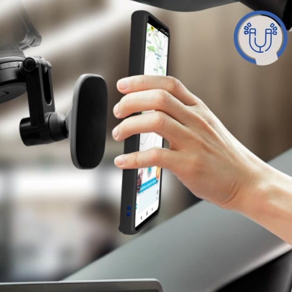 Honor X8 Case Bi-materiale Metal Ring Video Support Sort