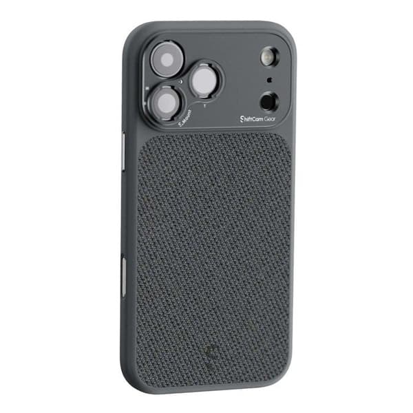 MagSafe cover til iPhone 17 Pro Max med S.Mount LensUltra Shiftcam montering, sort Svart