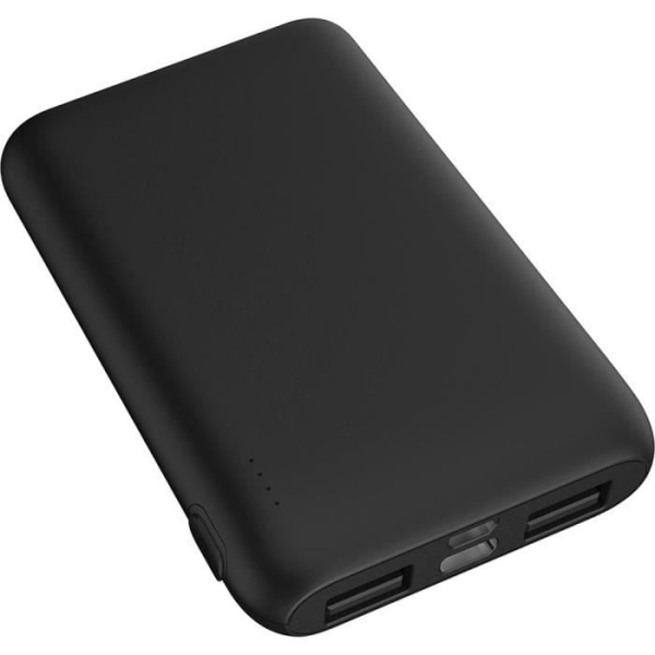 Powerbank 5000mAh FastCharge 10W Sort - WOW Sort