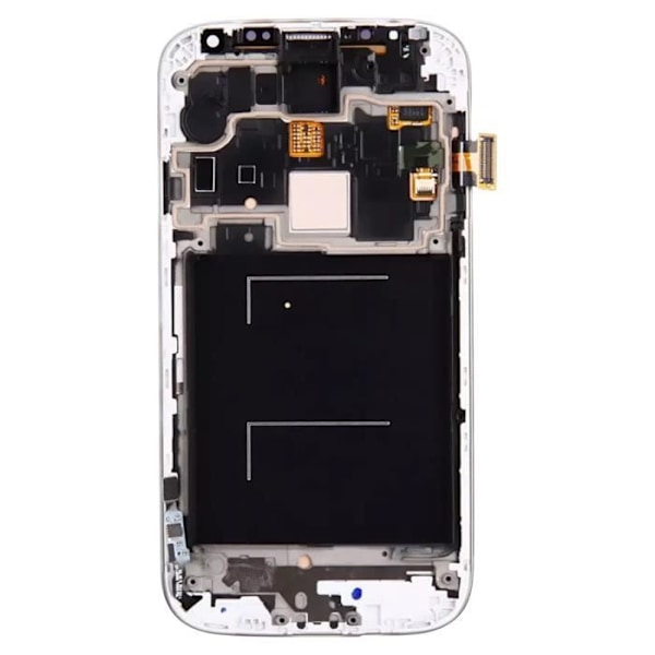 Komplett block för Samsung Galaxy S4 In-Cell LCD-skärm och pekglas vit Vit