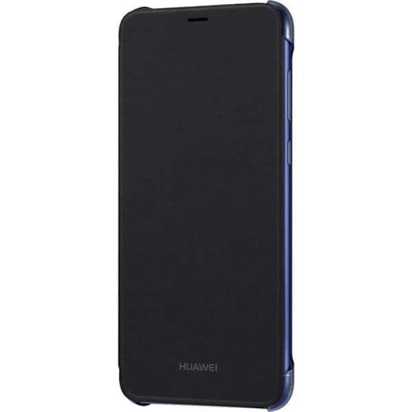 Huawei P Smart Folio Cover - HUAWEI - Musta - Kova kuori - Synteettinen - Läppä Svart