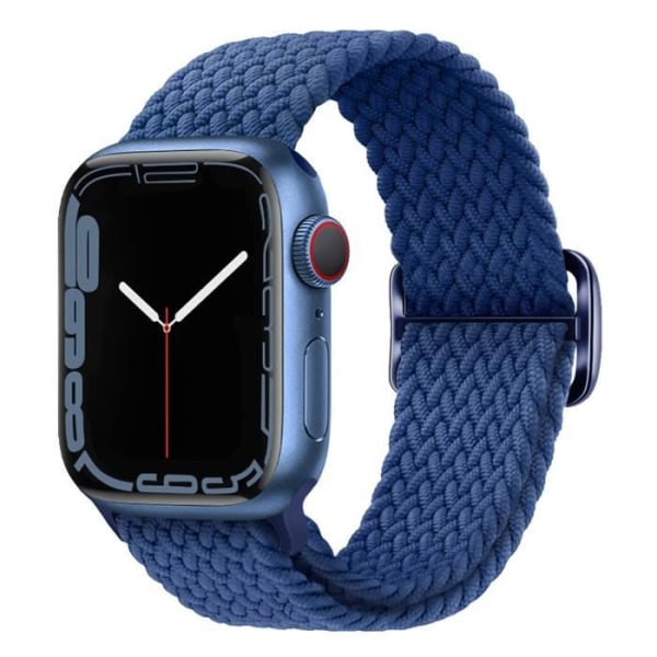 Rem för Apple Watch 41 mm / 40 mm / 38 mm Andas flätad nylonblå