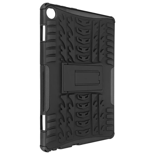 Fodral till Lenovo Tab M10 Gen 3 - AVIZAR - Stötsäker Bi-Material - Svart Svart