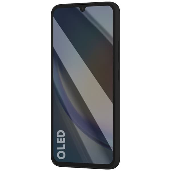 Komplet OLED Erstatningsskærm til Galaxy A34 5G med Sort Ramme Svart