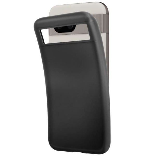 Cover til Google Pixel 8a - MAYAXESS - Blød silikone - Sort - Anti-ridse og stødsikker beskyttelse Svart