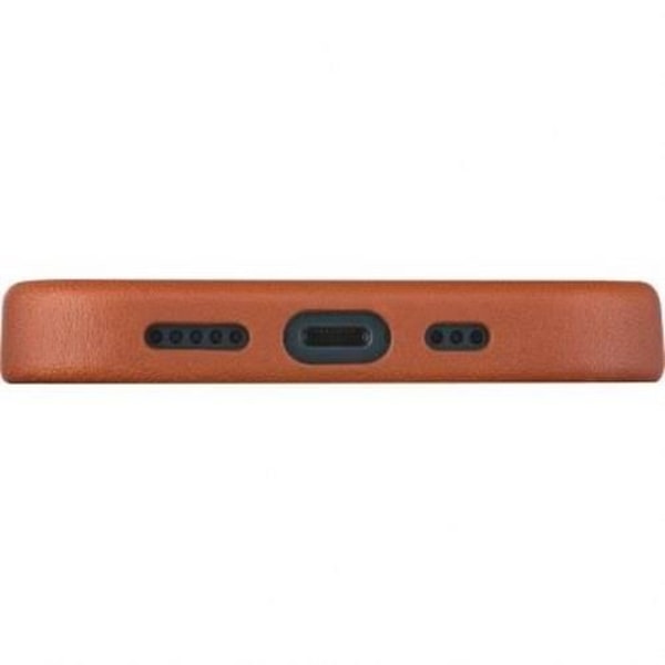 Roskilde MagSafe -yhteensopiva nahkakotelo iPhone 15 Pro Max DBRAMANTE1928 Vaaleanruskea kastanj
