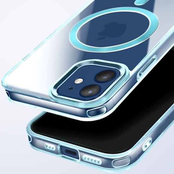 Coque MagSafe til iPhone 11 Bag Glas Farve Blå Blå