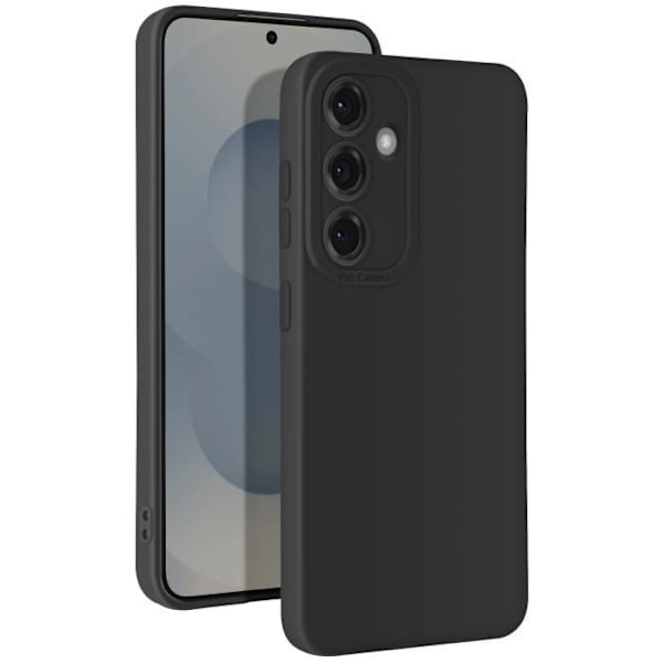 Coque til Samsung Galaxy S25 Plus Silikone Blød Kamera Beskyttet Sort Svart