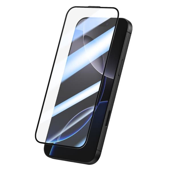 iPhone 16 Pro Max:n 0.40mm Karkaistu Lasisuoja Musta Svart
