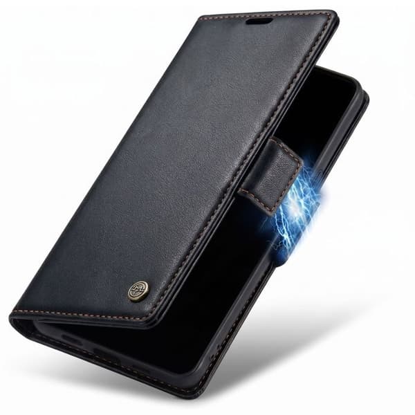 Etui til Google Pixel 10a Anti-RFID med støtte CaseMe Sort Svart