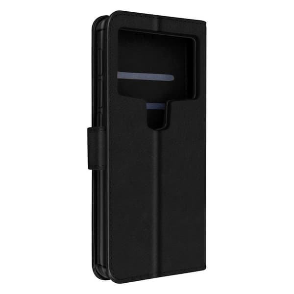 Universal smartphone-etui 5,2 til 5,5 tommer med kortholder Video Support sort Svart