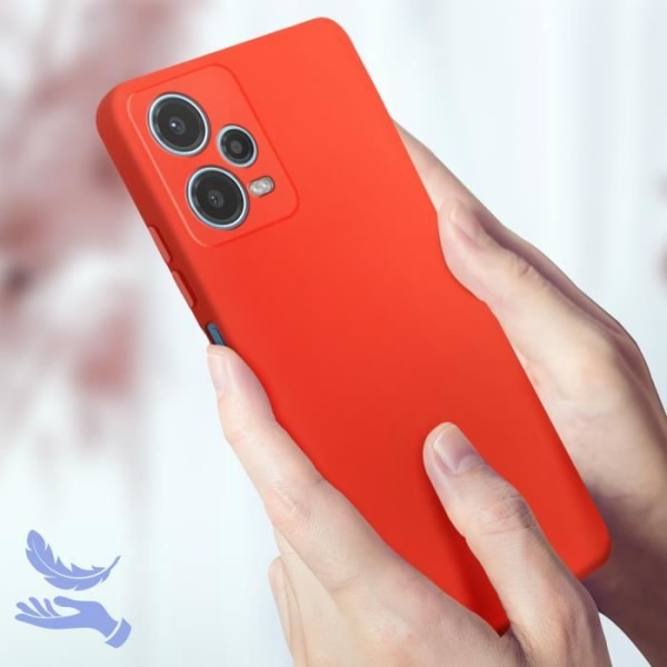 Redmi Note 12 5G Hybrid Case Rødt etui