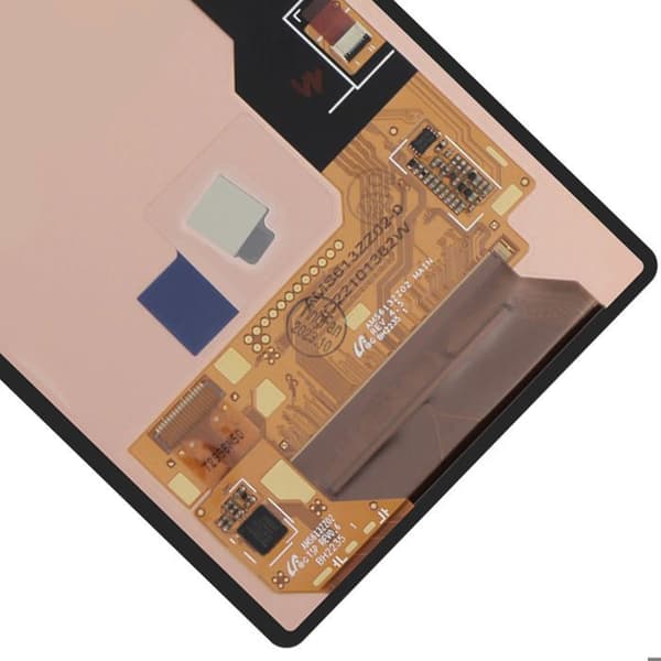 Komplet blok til Google Pixel 7a, LCD-skærm og sort berøringsglas Svart