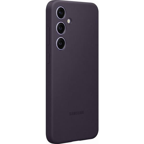 Samsung Galaxy S24+ Mörklila Silikon Skydd Mörklila