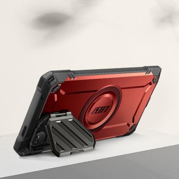 MagSafe Fodral för Samsung Galaxy S24 Ultra Shockproof Camera Cover Supcase Röd