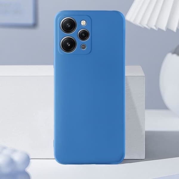 Coque - AVIZAR - Snabbt skydd - Semi-rigid - Soft-touch - Blå Blå