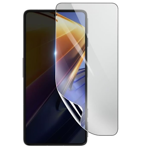 Näytönsuoja - 3MK - Xiaomi Poco F4 GT - Iskunkestävä Hydrogeeli - Läpinäkyvä - Naarmuuntumaton Transparent