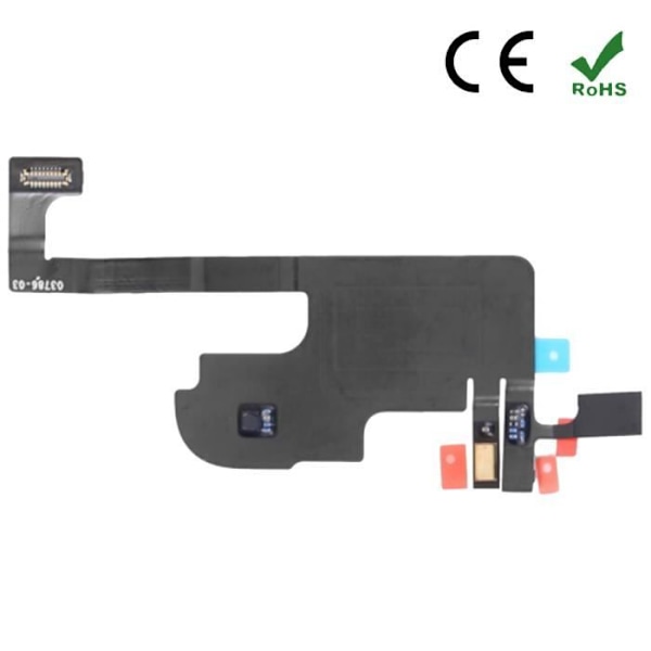 Proximity Sensor Nappe til iPhone 14 - Udskiftning - Sort - 24 g Svart