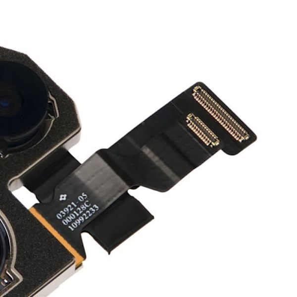 Bakre kamera för iPhone 14 Pro Max - Fotosensormodul - Anslutningskabel Svart