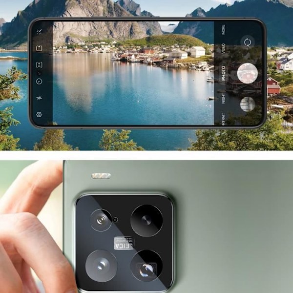 Beskyttelsesglas til Xiaomi 15 Pro 9H Anti-rids Sort Svart
