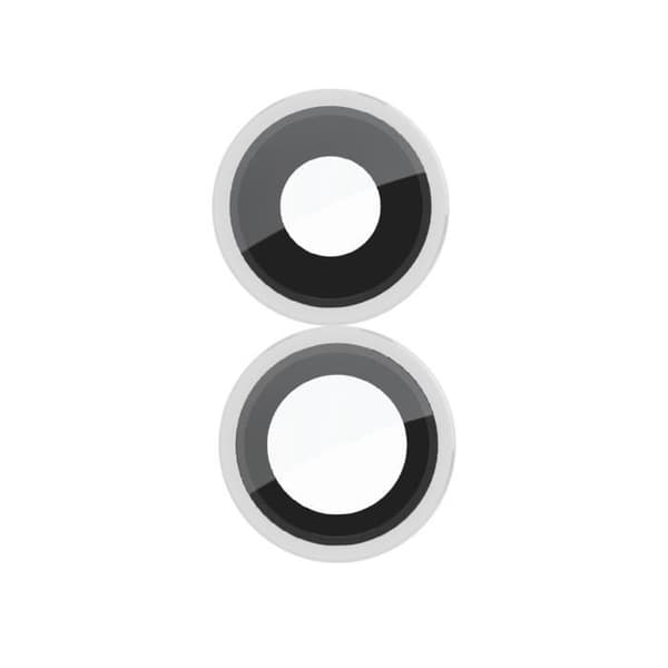 Bagkamera Linse - AVIZAR - iPhone 11 - Hvid - Erstatning - Høj kvalitet Vit