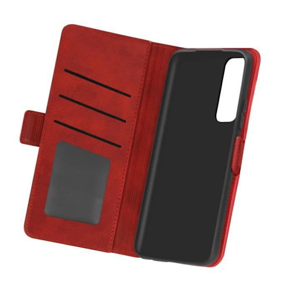 Etui - Honor - 10X Lite - Øko-læder - Vintage - Rød Röd
