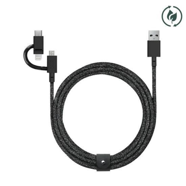 Native Union Eco Belt Universalkabel (2m) Sort