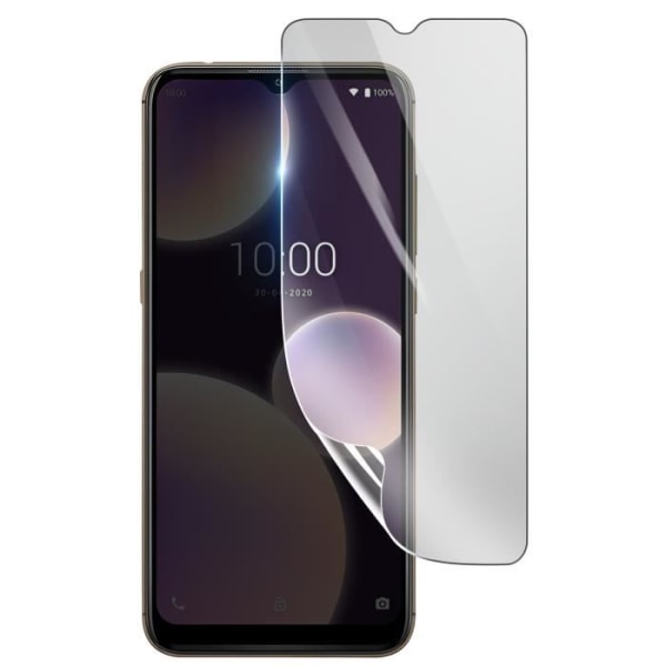Näytönsuoja - 3MK - Wiko View 4 Lite - Iskunkestävä Hydrogeeli - Läpinäkyvä - Naarmuuntumaton Transparent