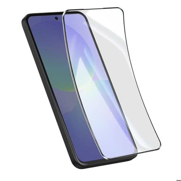 Skærmbeskyttelse til Galaxy A37 Hybrid Design Full Glue 5D Transparent Vit