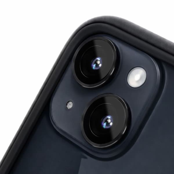 Kamerabeskyttelse til iPhone 14 / 14 Plus Anti-Ridser Rhinoshield Sort