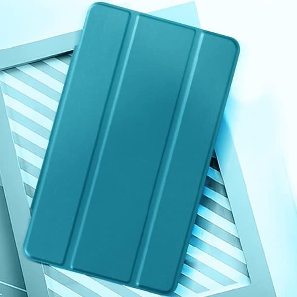 Fodral till Samsung Tab A9 - AVIZAR - Tri-fold - Turkos Blå