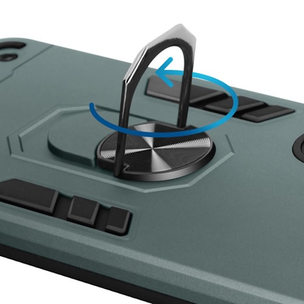 Coque för Samsung Galaxy A26 med Stötdämpande Ring Grön Grön