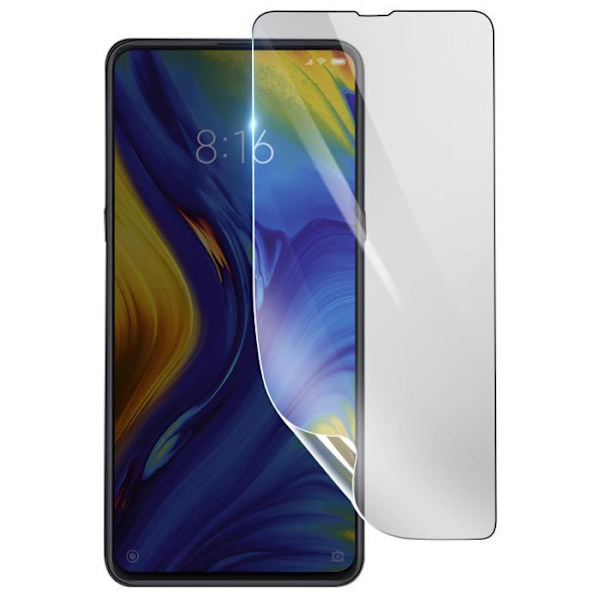Näytönsuoja - 3MK - Xiaomi Mi Mix 3 - Iskunkestävä Hydrogeeli - Naarmuuntumaton - Läpinäkyvä Transparent