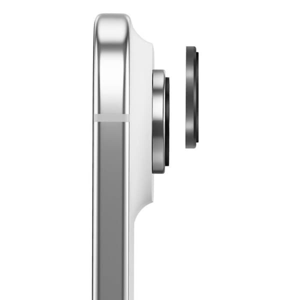 Kamerabeskyttelse til iPhone Air med Blue Star sort / transparent applikator Svart / Klar