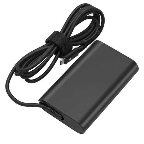 USB-C Vægoplader til Computer 65W Hurtig Opladning med 2.7m Kabel Sort Svart