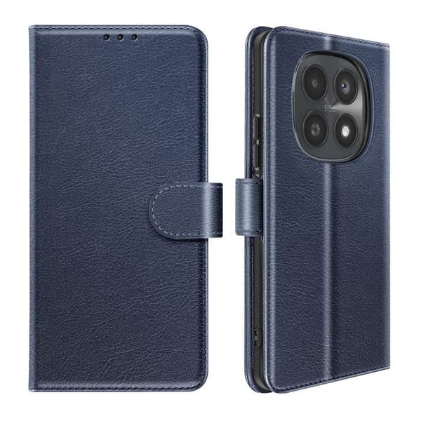 Xiaomi Redmi Note 15 4G / 5G Chesterfield Serie Plånboksfodral Ställfunktion Mörkblå Blå