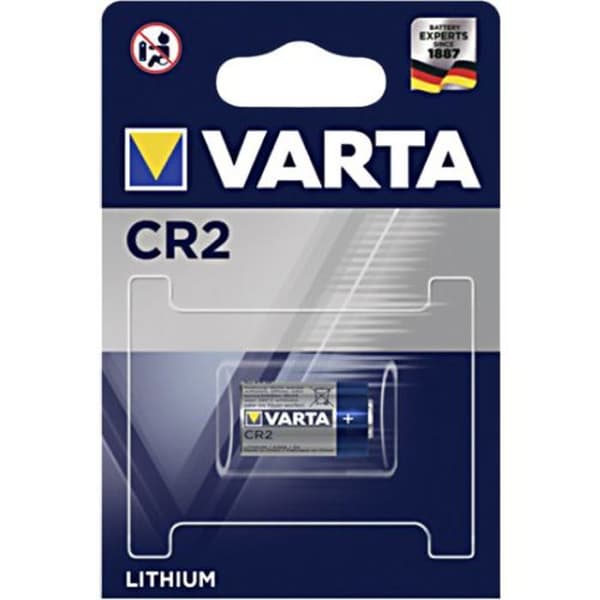 Litiumbatteri CR2 3 V - VARTA - 6206301401 grå