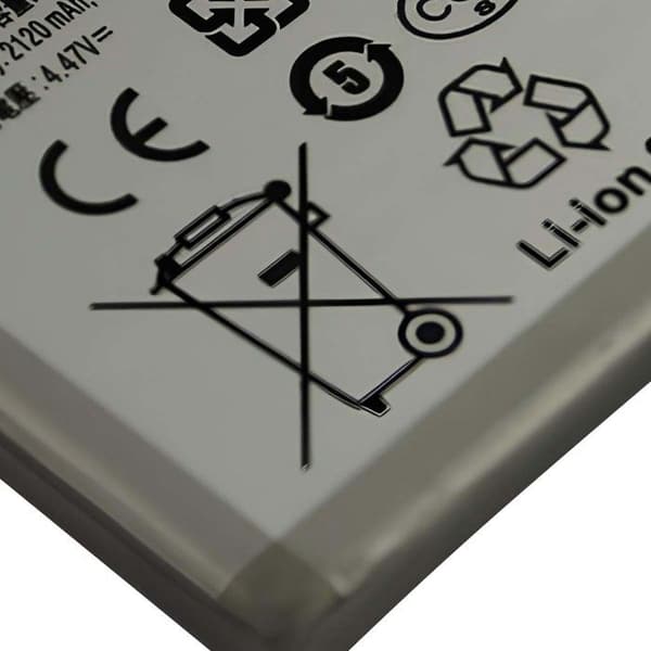 Vara-akku - AVIZAR - Galaxy Z Fold 3 - Li-Polymer 2280mAh - 3,8V - Hopea Grå