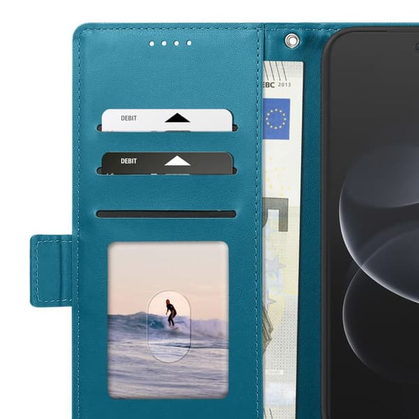 Plånboksfodral för Redmi Note 17 Pro Max Smart Book med Stöd Blå anka Blå