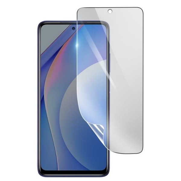 Näytönsuoja - 3MK - Xiaomi Mi 10T Lite - Iskunkestävä Hydrogeeli - Läpinäkyvä - Naarmuuntumaton Transparent
