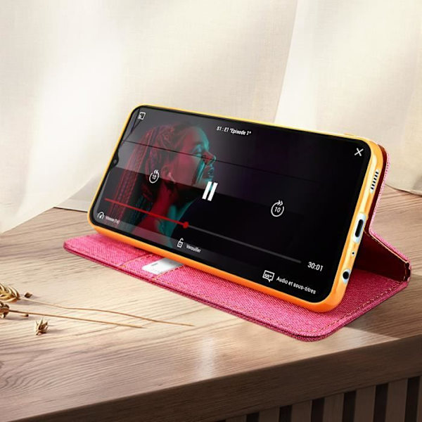 Fodral kompatibelt med Samsung A23 5G och M23 5G Pink Fodral