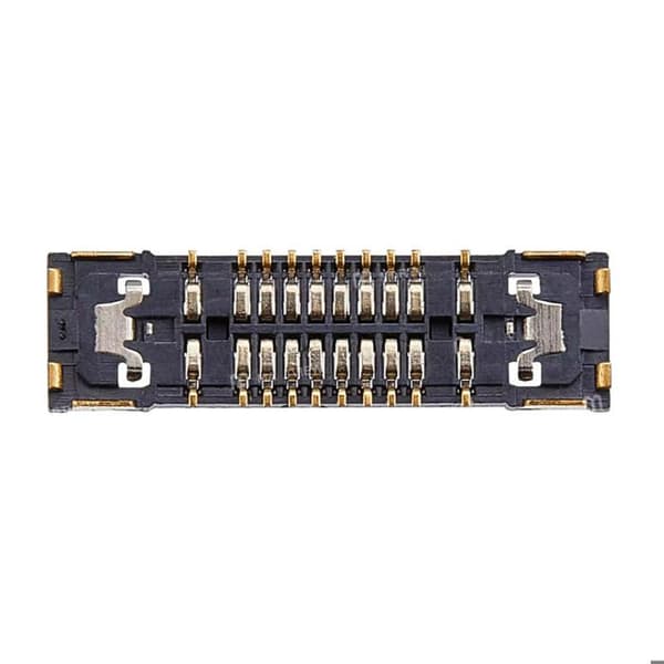 FPC-connector til iPhone 16 / 16 Pro Max Radar Scanner 16 ben Sort Svart